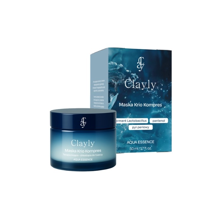 Clayly Aqua Essence Soothing and Cooling Cryo Compress Face Mask 50 ml