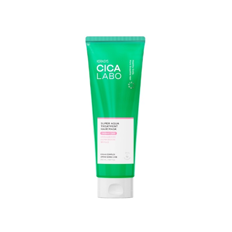 Kerasys Cica Labo Super Aqua Maske für trockenes, geschädigtes und geschwächtes Haar 250 ml