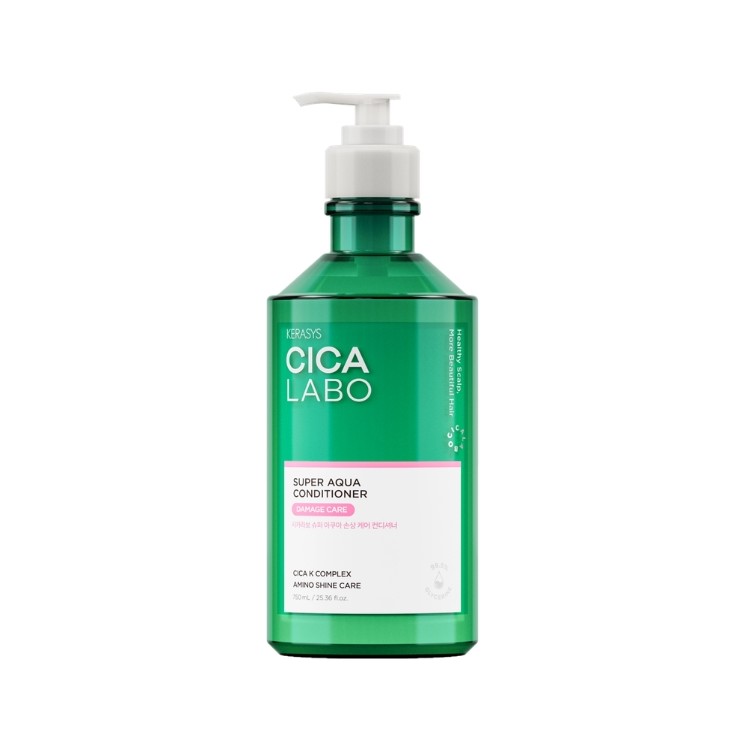 Kerasys Cica Labo Super Aqua Conditioner für trockenes, geschädigtes und geschwächtes Haar 750 ml