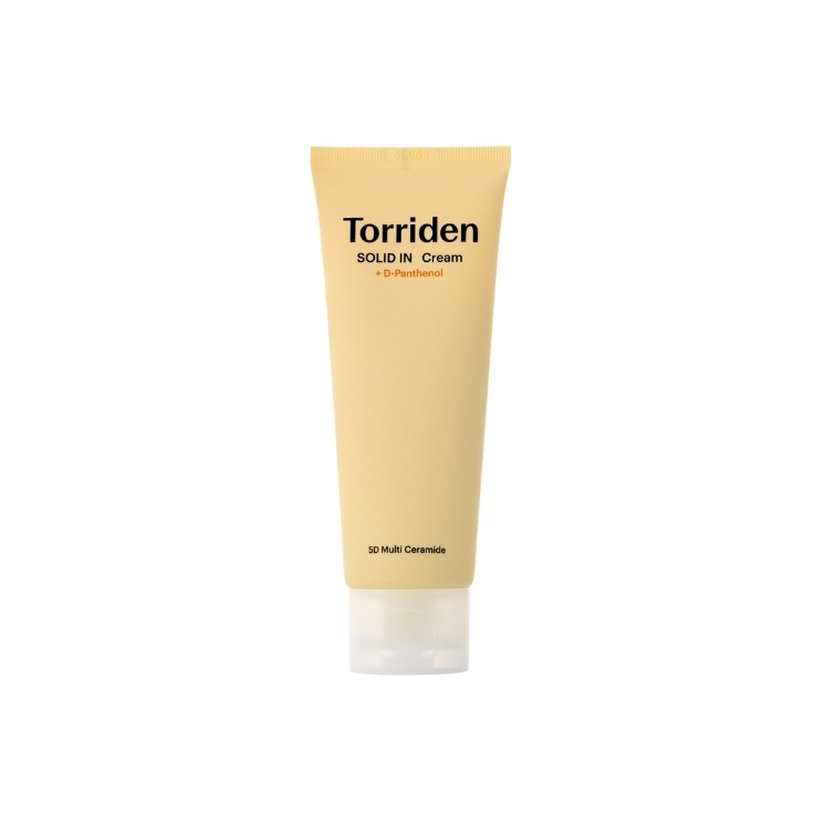 Torriden Solid In Ceramide Cream Feuchtigkeitsspendende und beruhigende Creme mit Ceramiden und D-Panthenol, 70 ml