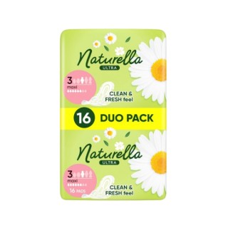 Naturella Duo Pack Ultra Maxi Damenbinden, 16 Stück
