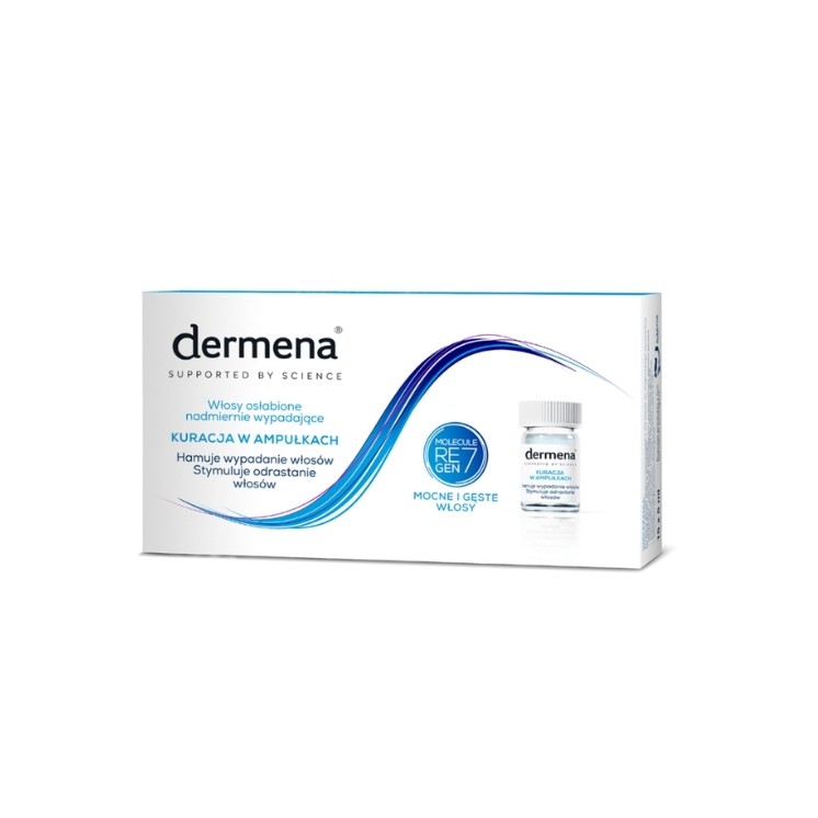 Dermena Haarpflege Anti-Haarausfall Ampullenbehandlung 15 x 15 ml