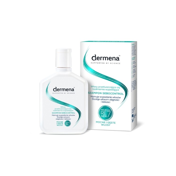 Dermena Hair Care Szampon Sebocontrol do włosów przetłuszczających się 200 ml