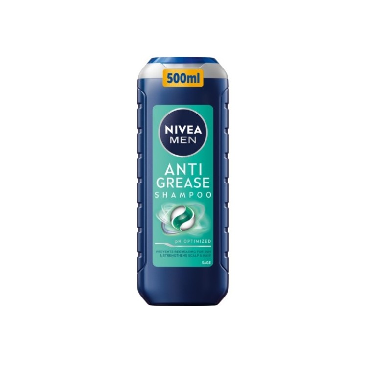 Nivea Men Anti Grease Szampon do włosów 500 ml
