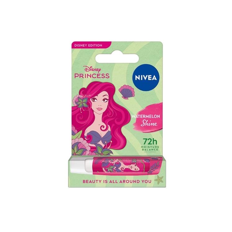 Захисна помада Nivea Disney Princess Watermelon Shine 4.8 мл