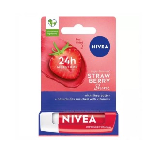 Nivea Protective Lip Balm Strawberry Shine 4.8 ml