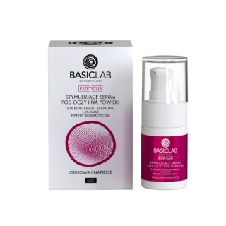 BasicLab Esteticus Augen- und Lidstimulierendes Serum 0,1 1% Adapalensäureester für die Nacht 15 ml