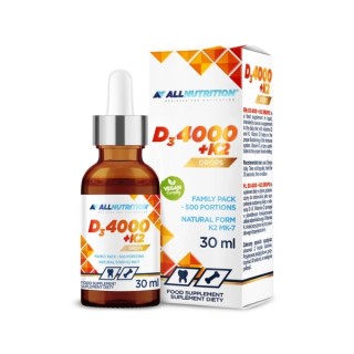 AllNutrition D3 4000 + K2 Krople 30 ml