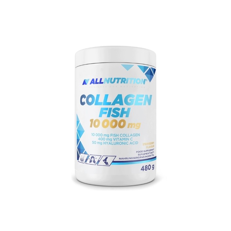AllNutrition Collagen Fisch 10000mg Erdbeere 480 g