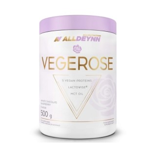 AllNutrition AllDeynn VegeRose White Chocolate та Raspberry 500 г