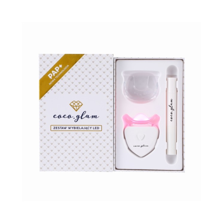 Coco Glam Pap+ Zahnaufhellungsset Weiß 1 Stück