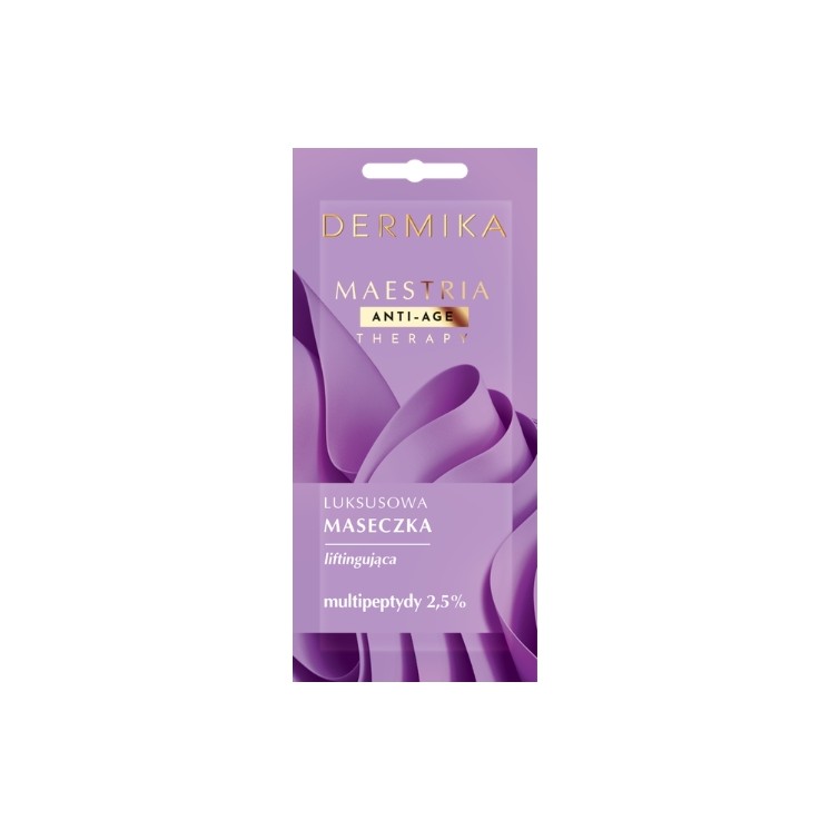 Dermika Maestria Anti-Age Therapie Lifting Gesichtsmaske mit Multipeptiden 7 g