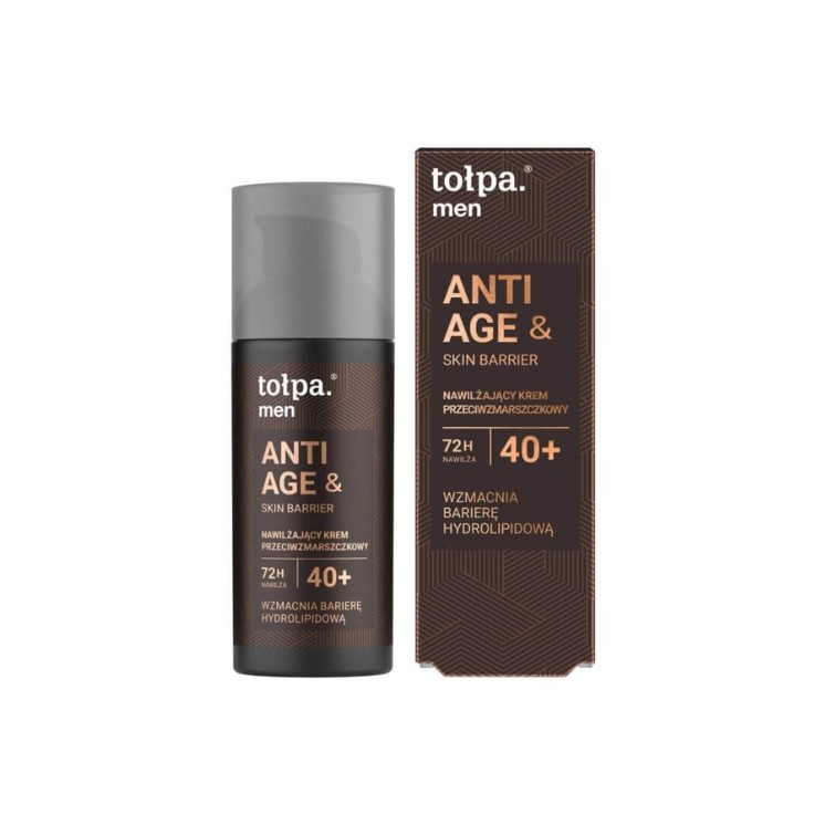 Tołpa Men Anti Age & Skin Barrier Moisturizing Anti-Wrinkle Face Cream 40+ 50 ml