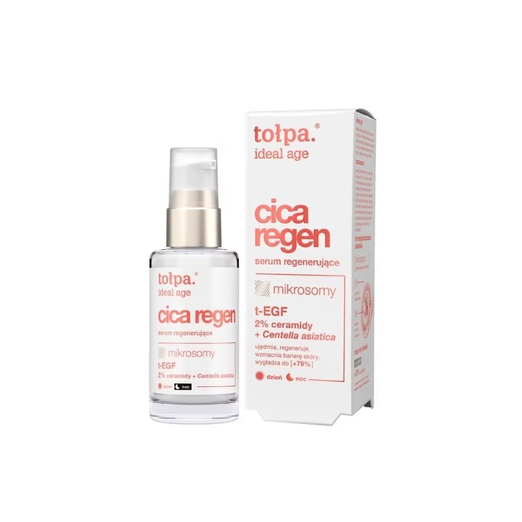 Регенеруюча сироватка для обличчя Tołpa Ideal Age Cica Regen 30 мл