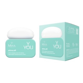 Miya Cosmetics Y.YOU shine .off mattierende Gesichtscreme 50 ml