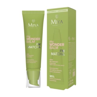 Miya Cosmetics myWONDERBALM I'm Matcha Balancing Face Cream mit Matcha 75 ml