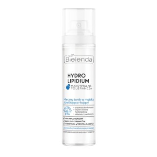 Bielenda Hydro Lipidium feuchtigkeitsspendendes und beruhigendes milchiges Gesichtswasser-Spray 100 ml