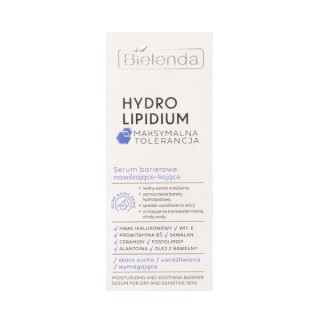 Bielenda Hydro Lipidium Barriere-Feuchtigkeitsserum und beruhigendes Serum 30 ml