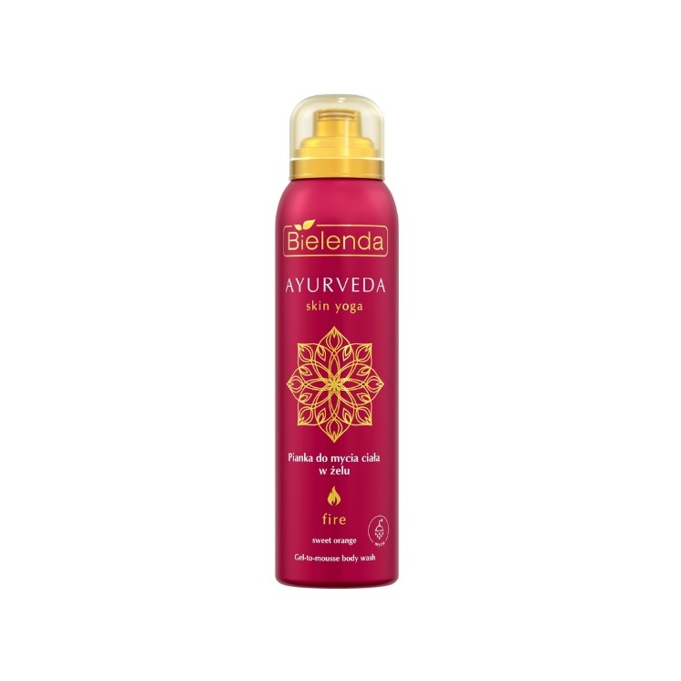 Bielenda Ayurveda Skin Yoga Fire Duschgel-Schaum 150 ml