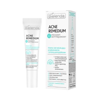 Bielenda Akne-Gel gegen Pickel, 15 ml, reduziert Verfärbungen und Akne-Läsionen