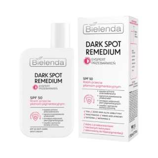 Bielenda Dark Spot Remedium Gesichtscreme gegen Pigmentflecken SPF50 50 40 ml