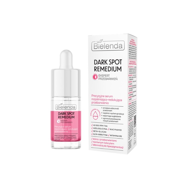 Bielenda Dark Spot Remedium precyzyjne Serum rozjaśniająco-redukujące przebarwienia 30 ml