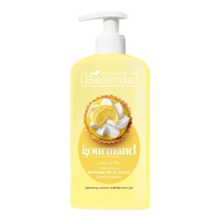 Освіжаючий кремовий гель для ванни та душу Bielenda Gourmand Lemon Pie 300 мл