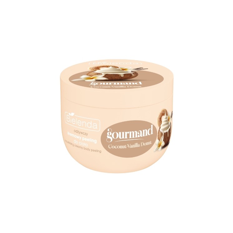 Bielenda Gourmand Coconut - Vanilla Donut Pflegendes, cremiges Peeling 250 g