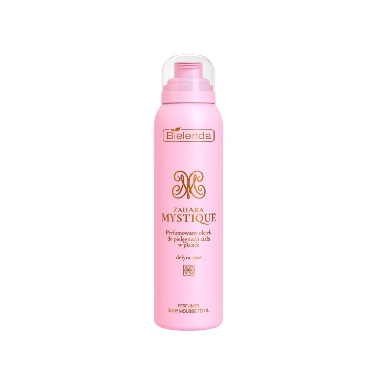 Bielenda Zahara Mystique Parfümiertes Delyra Rose Körperöl im Schaum 150 ml