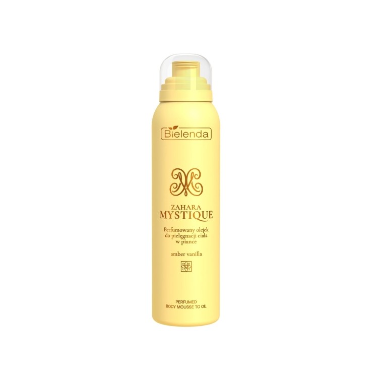 Bielenda Zahara Mystique perfumowany Olejek do ciała w piance Amber Vanilla 150 ml