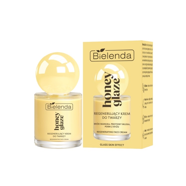 Bielenda Honey Glaze Regenerierende Gesichtscreme mit Glass Effekt - skin 50 ml