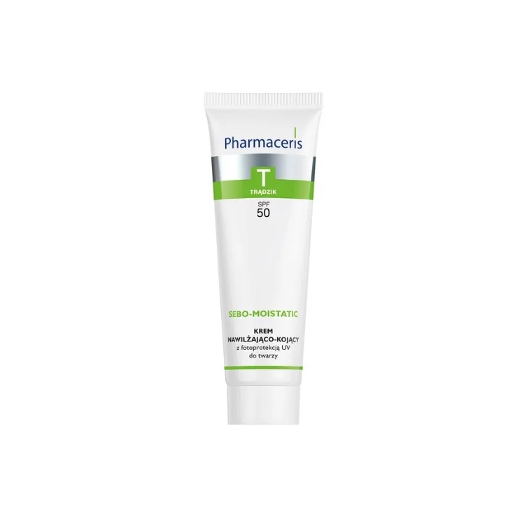 Pharmaceris T Sebo-Moistatic nawilżająco-kojący Krem do twarzy SPF50 50 ml