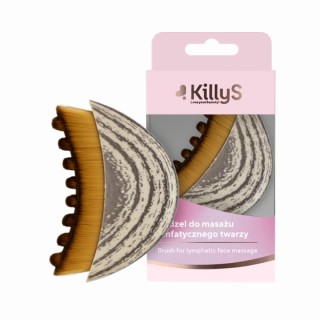 KillyS Lymphdrainage-Gesichtsmassagebürste, 1 Stück