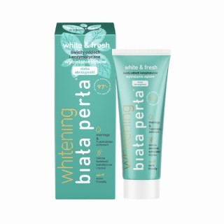 Biała Perła Whitening White & Fresh Moringa Zahnpasta 75 ml