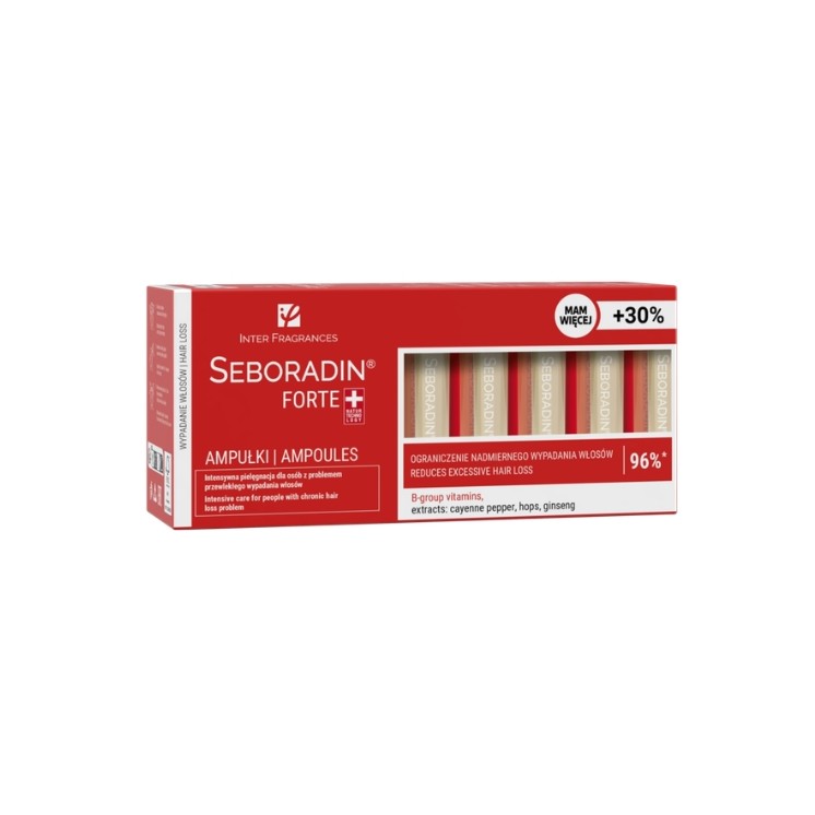 Ампули Seboradin Forte волосся для людей із ego випадінням волосся 18 x 5 , 5 ml