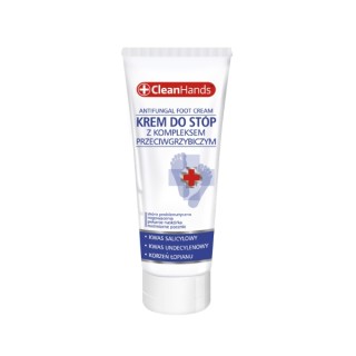 Cleanhands Fußcreme mit Antipilzkomplex 75 ml