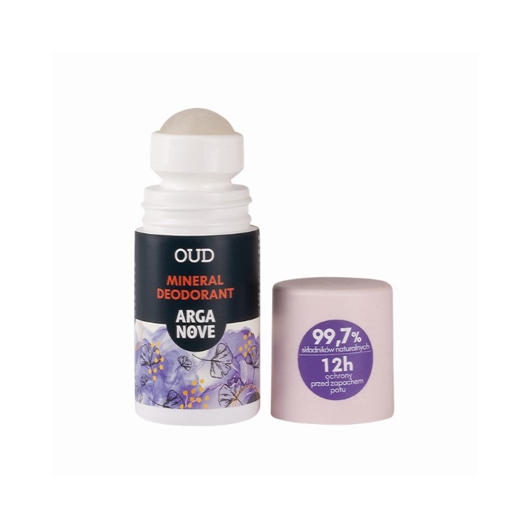 Arganove Mineral Roll-on Alaun Oud Deodorant 50 ml
