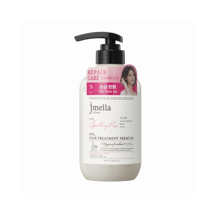 Jmella in France Sparkling Rose perfumed, regenerating hair conditioner 500 ml