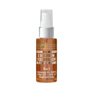 BioElixire Haarserum mit Schwarzkümmelöl und Ceramiden, 50 ml