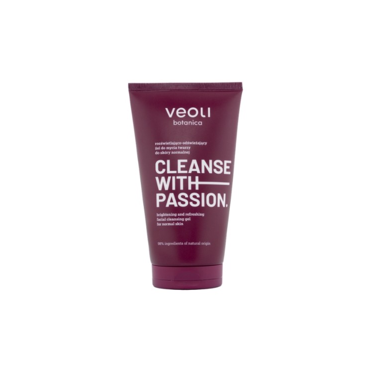 Veoli Botanica Cleanse With Passion Reinigungs- und Peeling-Gesichtswaschgel 150 ml