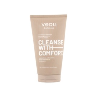 Veoli Botanica Cleanse With Comfort nawilżająco-łagodzący Żel do mycia twarzy 150 ml