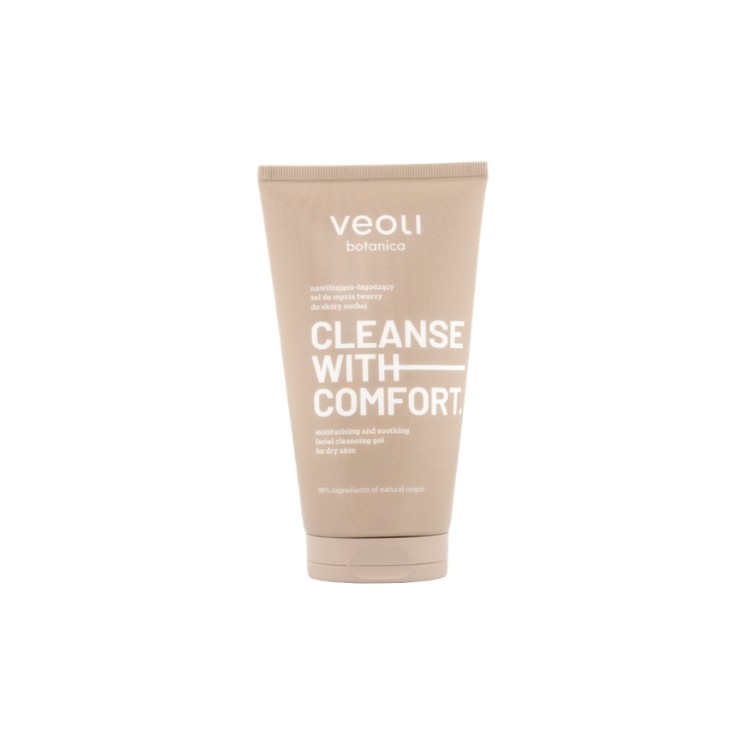 Veoli Botanica Cleanse With Comfort Moisturizing and Soothing Facial Wash Gel 150 ml