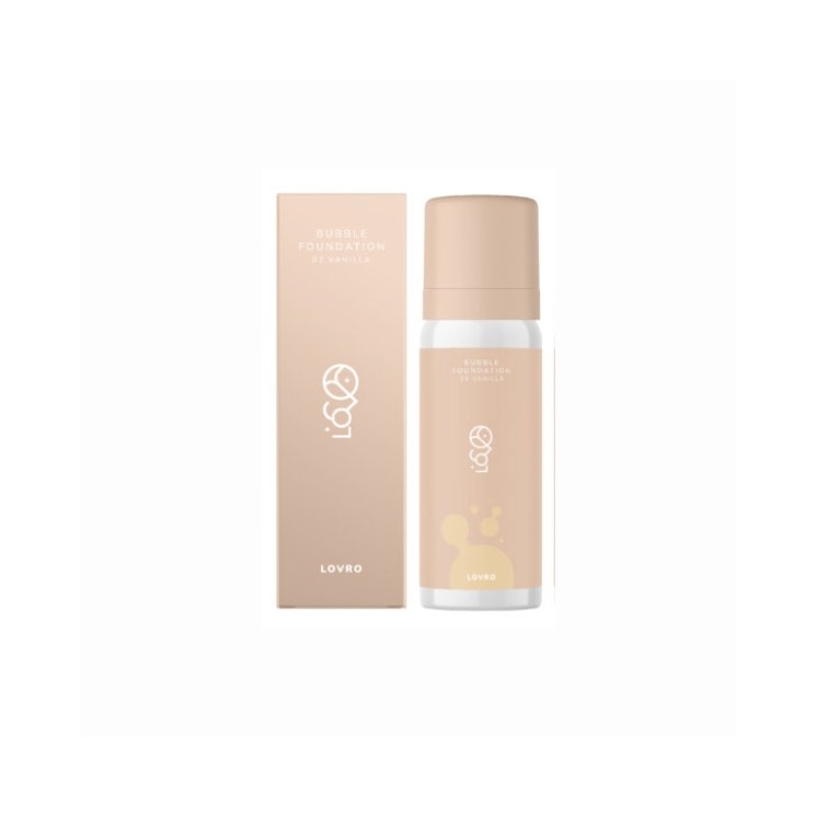 Lovro Bubble Foundation – Luftige, aufhellende Foundation /02/ Vanilla 50 ml