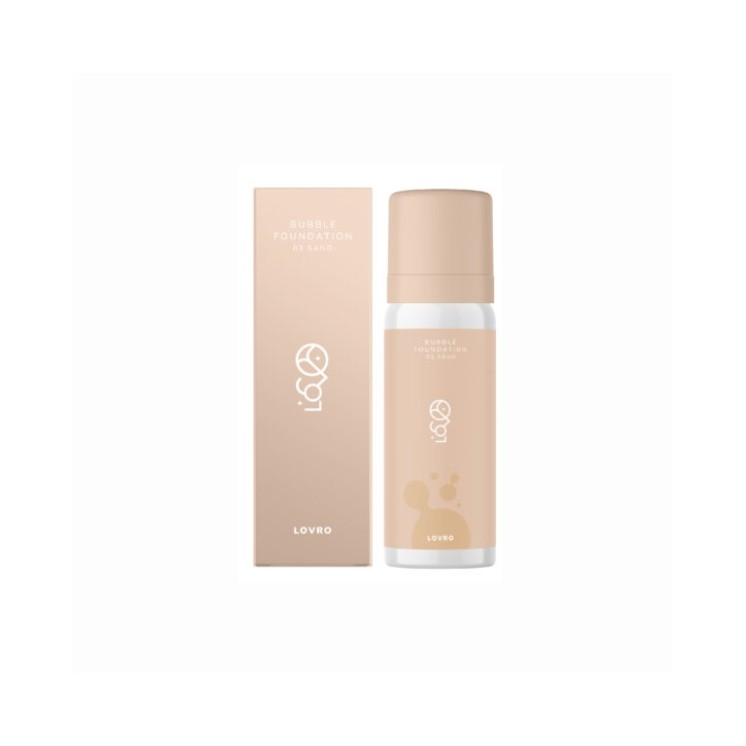 Lovro Bubble Foundation – Luftige, aufhellende Foundation /03/ Sand 50 ml