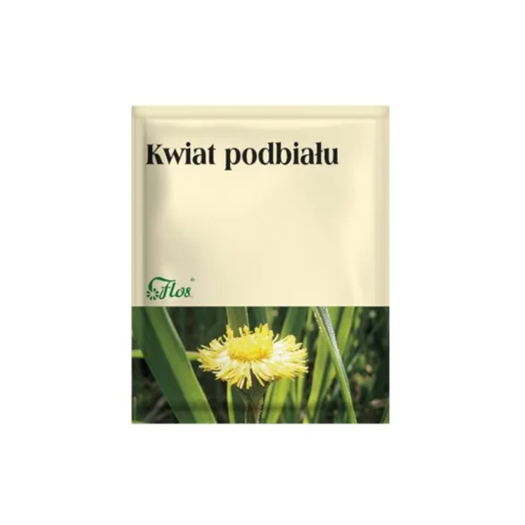 Flos Kwiat podbiału Zioła do kąpieli 50 g