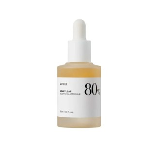 Anua Heartleaf 80% Soothing Ampoule łagodzące Serum do twarzy z Pstrolistki 30 ml