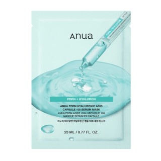 Anua PDRN Hyaluronic Acid Capsule 100 Serum Mask nawilżająca Maseczka do twarzy 23 ml