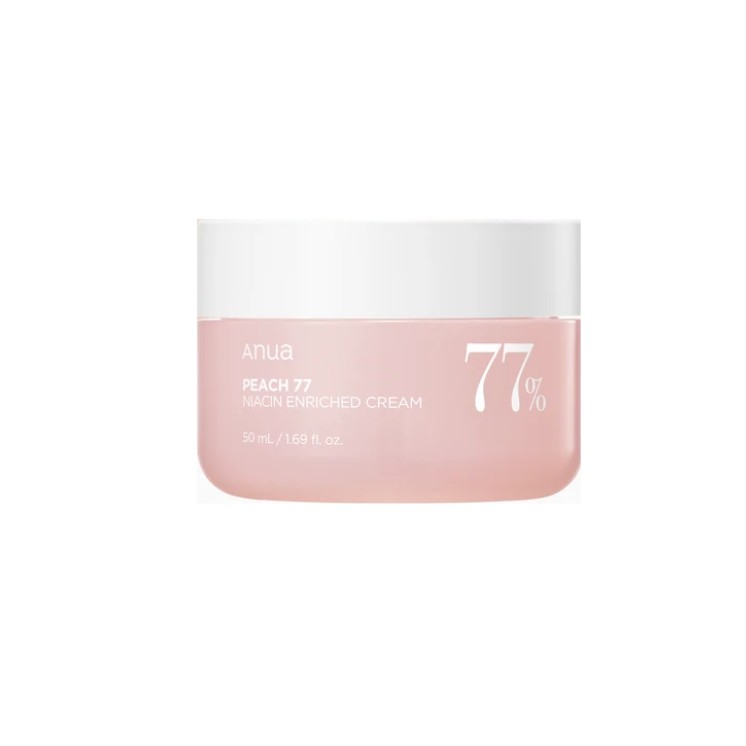 Anua Peach 77% Niacin Enriched Cream nawilżający Krem do twarzy 50 ml