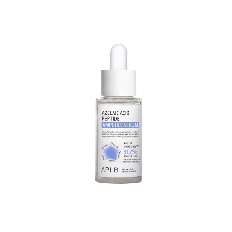 APLB Azelainsäure-Peptid-Ampulle Feuchtigkeitsserum Gesichtsserum mit Centella Asiatica 40 ml