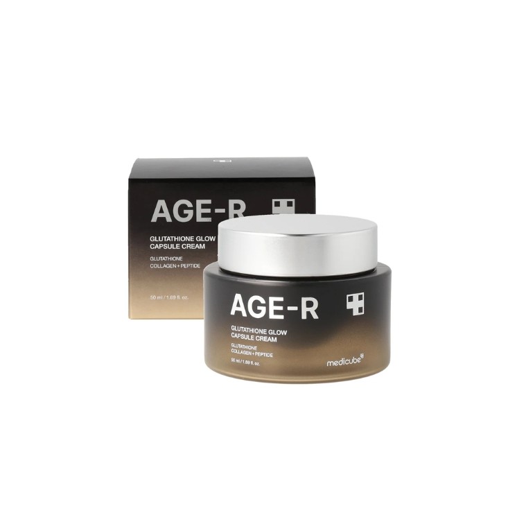 Medicube AGE-R Glutathione Glow Capsule Cream przeciwzmarszczkowy Krem do twarzy 50 ml